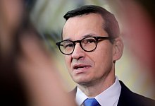 Ministerpr&auml;sident von Polen Morawiecki - Olivier Matthys/AP/dpa