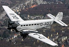 Ju 52 der Lufthansa wird in Frankfurt ausgestellt - Maurizio Gambarini/dpa