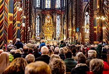 Wallfahrt im niederrheinischen Kevelaer - -/dpa