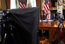 Vance moderiert "Charlie Kirk Show" - Doug Mills/The New York Times/Pool The New York Times/AP/dpa