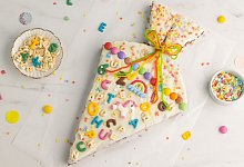 Schultütenkuchen von Foodbloggerin Kathrin Runge - Kathrin Runge/backenmachtgluecklich.de/dpa-tmn