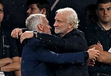 Deschamps und Völler - David Inderlied/dpa