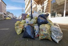 Müll in der Innenstadt - Jost Wolf