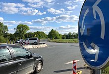 Kreisel an der Ostwestfalenstra&szlig;e - Thomas Reineke