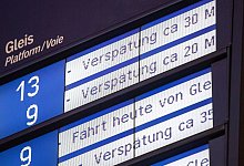 Verpätungen bei der Bahn - Fabian Sommer/dpa