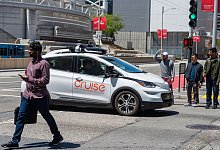 Selbstfahrendes Auto - Andrej Sokolow/dpa