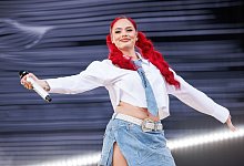 Rapperin Badm&oacute;mzjay - Florian Wieser/APA/dpa