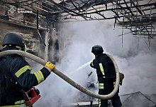 Ukraine-Krieg - Kiew - Uncredited/Ukrainian Emergency Service/AP/dpa