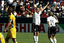 Nia Künzer im WM-Finale 2003 - Jack_Smith/dpa