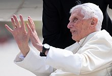 Papst Benedikt XVI. - Foto: Sven Hoppe/dpa-Pool/dpa