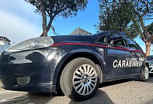 Italienisches Polizeiauto - Christoph Sator/dpa