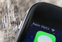 Die Aufschrift &laquo;Kein Netz&raquo; ist auf dem Bildschirm eines Mobiltelefons zu sehen. - Karl-Josef Hildenbrand/dpa
