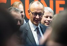 Fortsetzung 99. Grüne Woche - CDU-Chef Merz - Hannes P. Albert/dpa