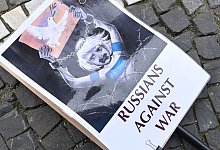 Free Russians demonstriert auf dem Odeonsplatz - Felix H&ouml;rhager/dpa