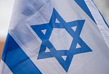 Israelische Flagge - Hendrik Schmidt/dpa/Symbolbild