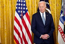 Ehrenmedaille in den USA - Biden - Susan Walsh/AP