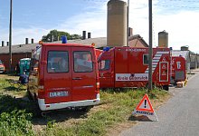 Feuerwehr vor Ort - Foto: Andreas Eickhoff