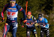 Hochfilzen Weltcup Biathlon - Matthias Schrader/AP/dpa