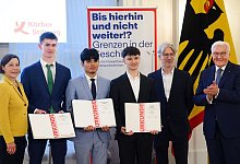 Geschichtswettbewerb des Bundespräsidenten - Bernd von Jutrczenka/dpa