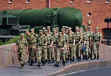 Russische Nationalgarde Rosgwardija - Dmitri Lovetsky/AP/dpa