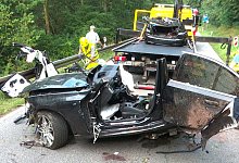 Zwei Menschen sterben bei Unfall auf Landstraße im Saarland - Thorsten Kremers/dpa