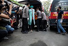 Gef&auml;ngnisbrand in Indonesien - Foto: Donal Husni/ZUMA Press Wire/dpa