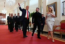 Ukraine-Treffen in Washington - Alex Brandon/AP/dpa