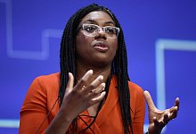 Britische Politikerin Kemi Badenoch - Henry Nicholls/AP/dpa