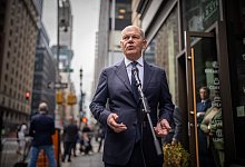 Kanzler Scholz in New York - Michael Kappeler/dpa