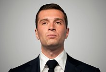 Geht nun Jordan Bardella ins Rennen um den &Eacute;lys&eacute;e-Palast? - Louise Delmotte/AP/dpa