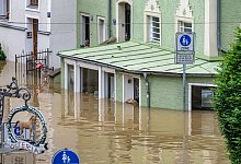 Hochwasser in Bayern - Passau - Armin Weigel/dpa