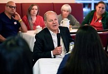 Bundeskanzler Scholz besucht die AWO Mittelrhein - Martin Meissner/AP Pool/dpa