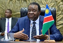 Namibias Pr&auml;sident Hage Geingob ist tot - Bernd von Jutrczenka/dpa