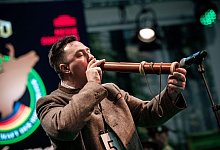 Deutsche Meisterschaft der Hirschrufer - Fabian Strauch/dpa