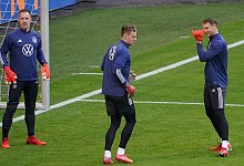 Abschlusstraining Nationalmannschaft - Marcus Brandt/dpa