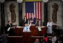 Modi im US-Kongress - Manuel Balce Ceneta/AP/dpa