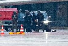 Geiselnahme am Hamburger Flughafen - Jonas Walzberg/dpa