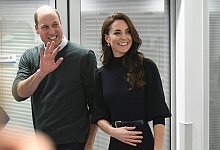 Prinz und Prinzessin von Wales in Liverpool - Bruce Adams/Daily Mail/PA Wire/dpa