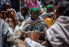 Hungersnot in &Auml;thiopien - Foto: Ben Curtis/AP/dpa