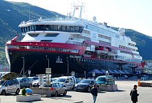 Hurtigrutenschiff "Roald Amundsen" - Foto: Hinrich B&auml;semann/dpa
