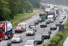 Autobahnkreuz Kaiserberg - Roland Weihrauch/dpa