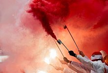 1. FC K&ouml;ln - Borussia M&ouml;nchengladbach - Rolf Vennenbernd/dpa