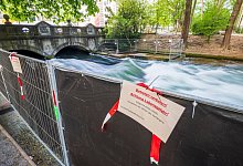 Eisbachwelle weiterhin gesperrt - Peter Kneffel/dpa