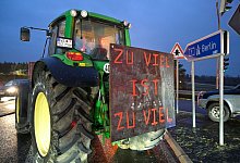 Landwirte - Heiko Rebsch/dpa