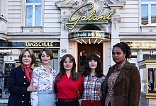 Setbesuch "Ku’damm 77" - Hannes P. Albert/dpa