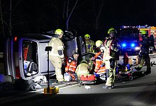 Verletzte und Stra&szlig;ensperrung nach Unfall in Siegburg - Marius Fuhrmann/dpa