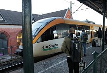 Zug in Detmold - Archivfoto: Bernhard Preuss