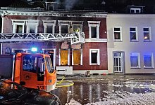 Verletzte bei Explosion in Wohnhaus in Essen - Markus Gayk/dpa
