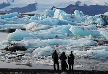 Gletscherlagune - Foto: Owen Humphreys/PA Wire/dpa