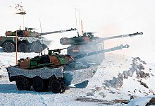 Franz&ouml;sische AMX-10 RC-Panzer - Jeremy Bessat/French Army/Armee de Terre/AP/dpa